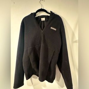 Columbia fleece quart zip hoodie